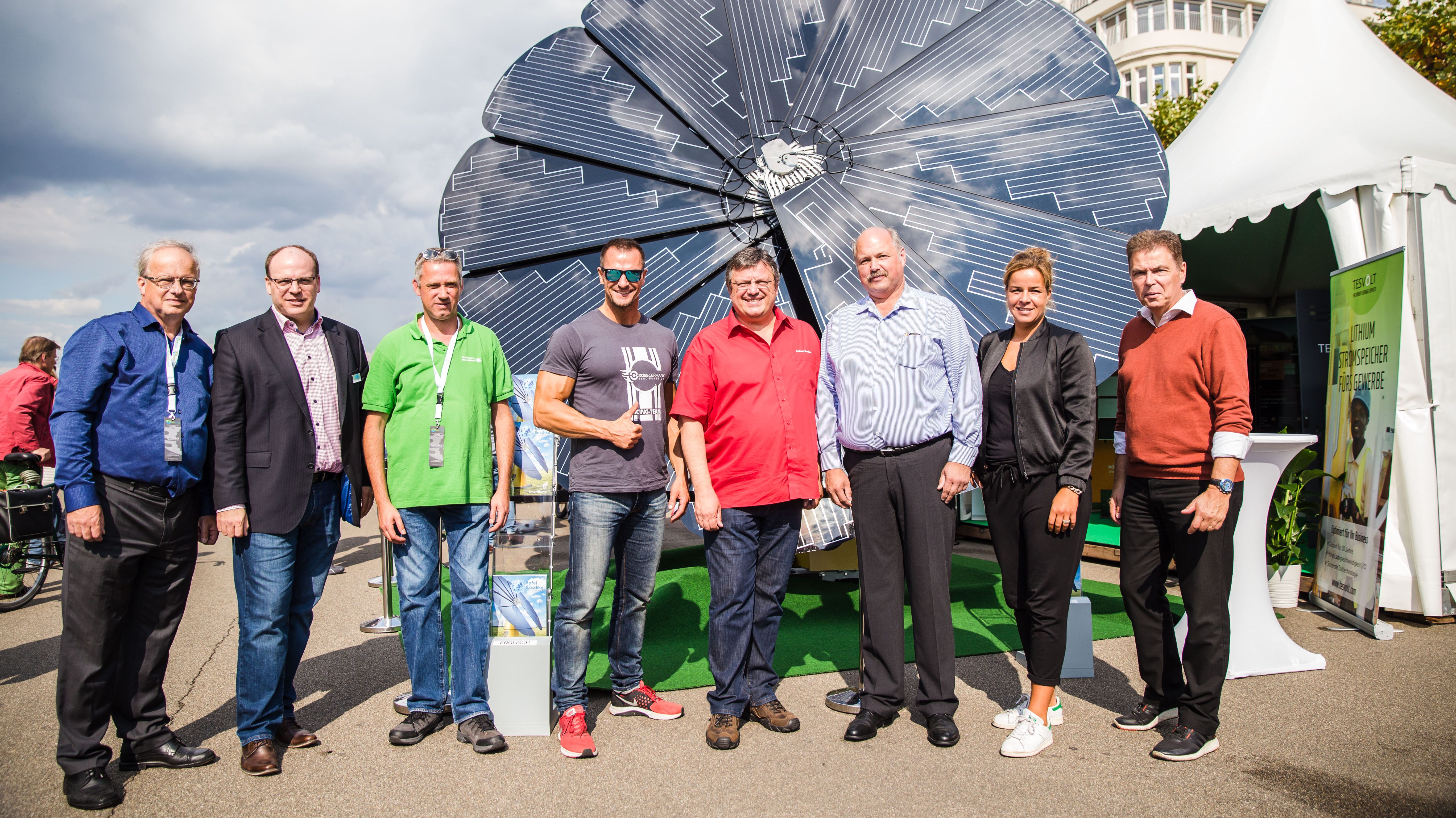 Datentechnik für Events rund um erneuerbare Energien